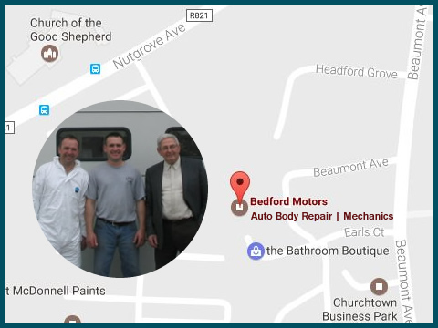 Find Us. Bedfords Auto Body Repairs Mechanics South Dublin